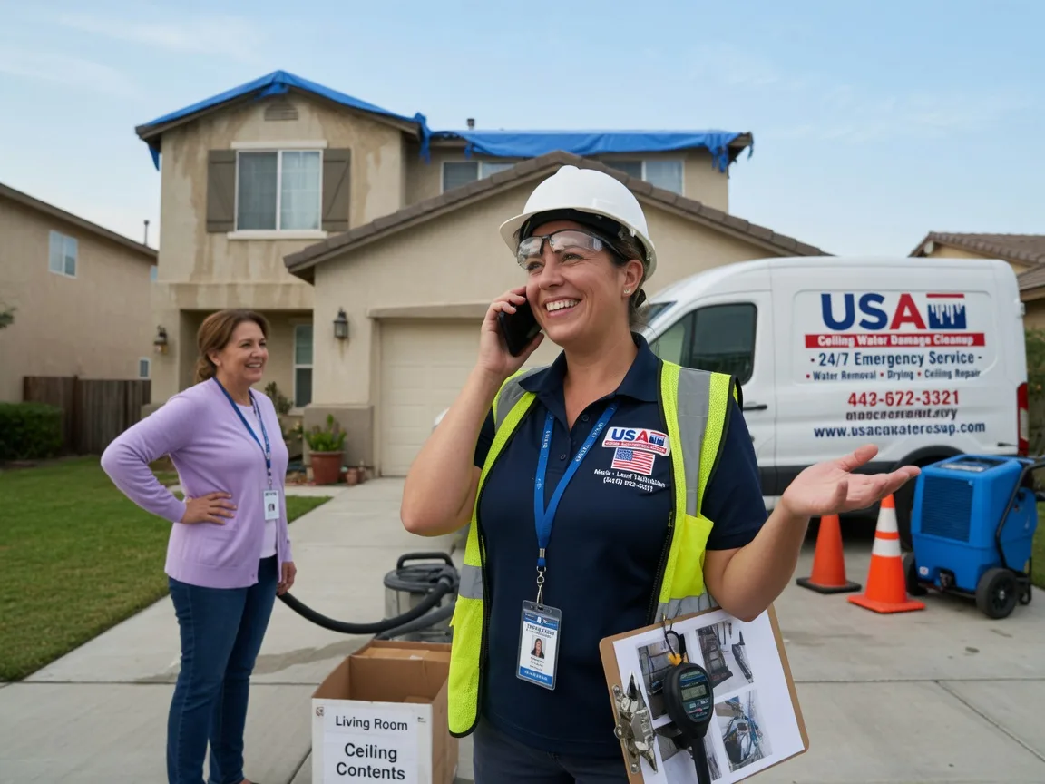 Ceiling Water Damage Restoration Minburn, IA FAQs